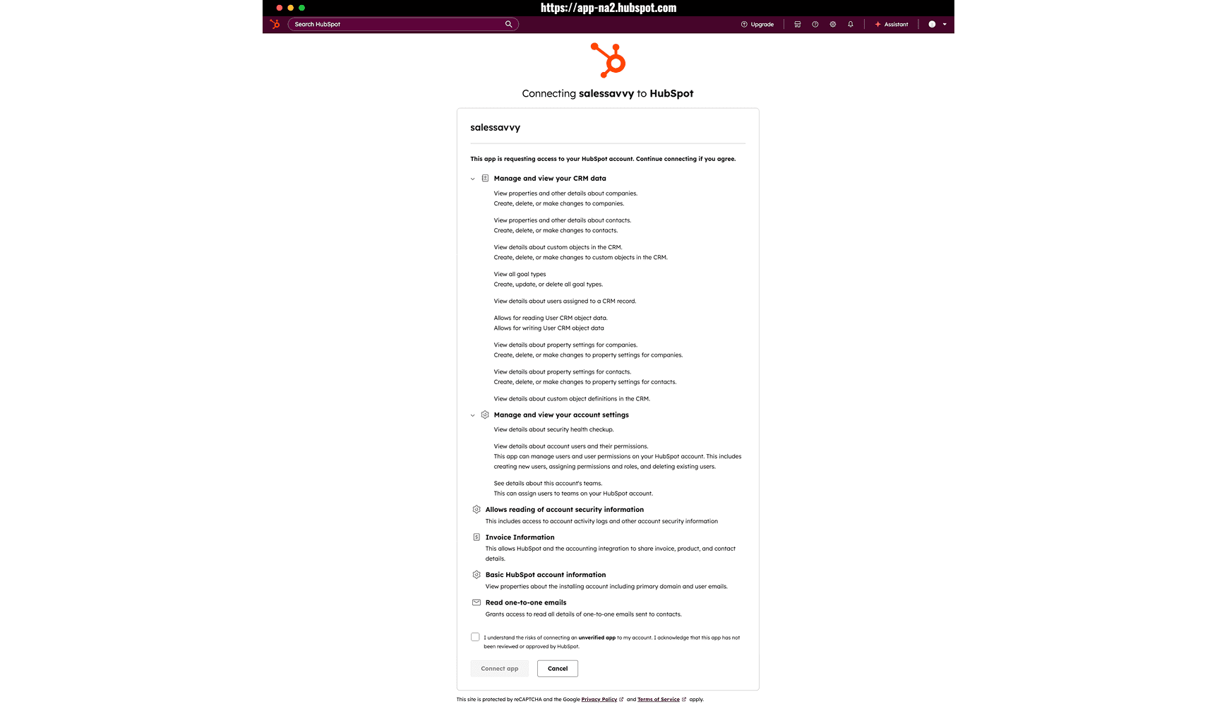 Step 2 screenshot 1